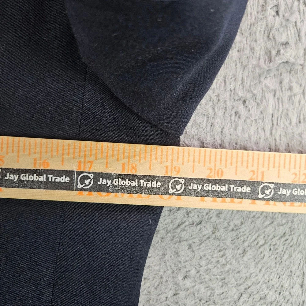 Tommy Hilfiger Boys Navy Blue Blazer Gold Crest Buttons Suit Jacket Size 18